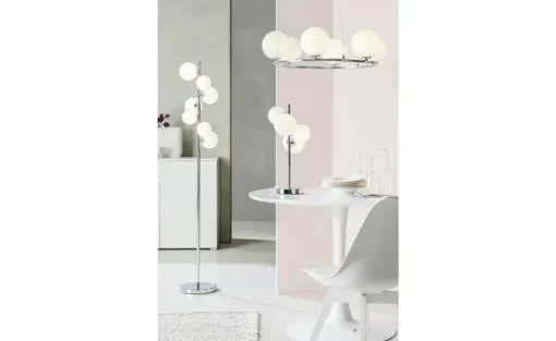 Meisterleuchten LED-Krone 6-flammig, chrom | Höffner