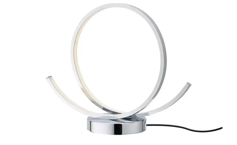 Meisterleuchten LED-Tischleuchte, Chrom | lackiert, silberfarben