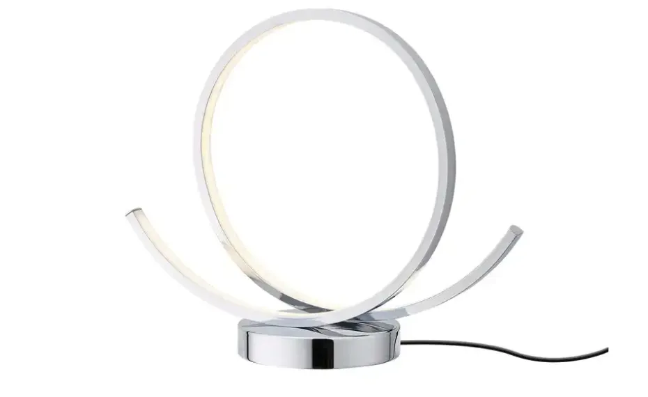 Meisterleuchten LED-Tischleuchte, Chrom | lackiert, silberfarben