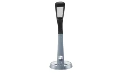 Meisterleuchten LED-Tischleuchte, schwarz mit Funktion | Schwarz, lackiert