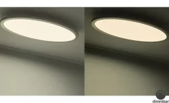 Meisterleuchten Smart Home-Deckenleuchte, oval