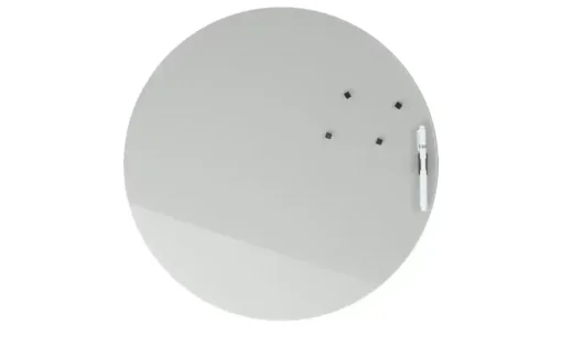 Memoboard Ø 50 cm | Grau | Möbel Höffner