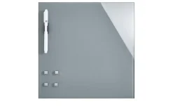 Memoboard 30x30 cm Grau | 30 cm, Grau | Möbel Höffner
