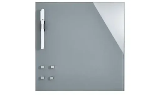 Memoboard 30x30 cm Grau | 30 cm, Grau | Möbel Höffner
