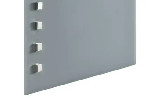 Memoboard 30x30 cm Grau | 30 cm, Grau | Möbel Höffner
