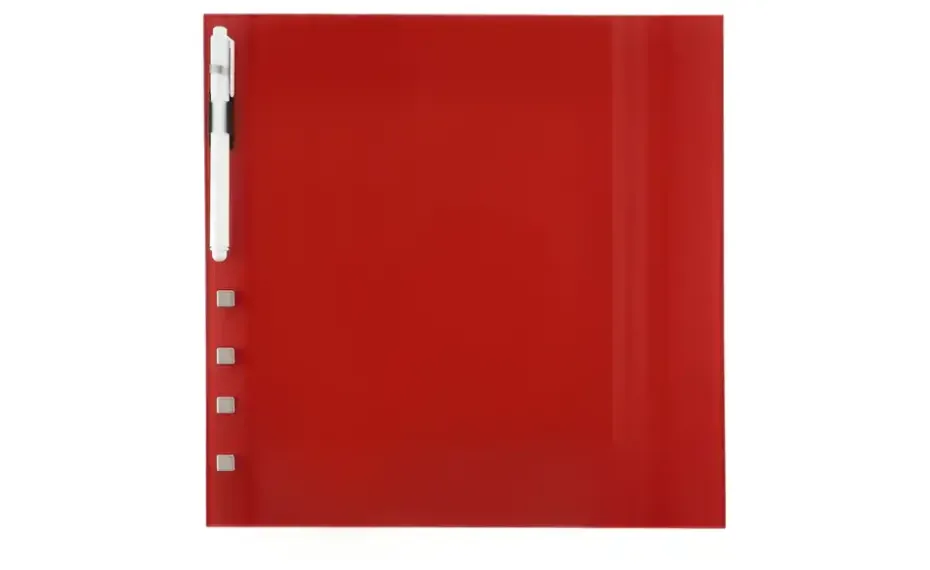 Memoboard 30x30 cm Rot | 30 cm, Rot | Möbel Höffner