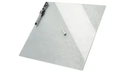 Memoboard 30x30 cm Silber | 30 cm, silberfarben