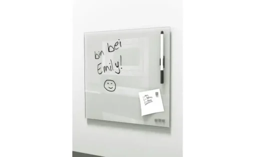 Memoboard 30x30 cm Weiß | 30 cm, Weiß | Möbel Höffner