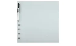 Memoboard 30x30 cm Weiß | 30 cm, Weiß | Möbel Höffner