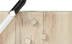Memoboard 30x80 cm wood braun | 80 cm, Braun, holzfarben