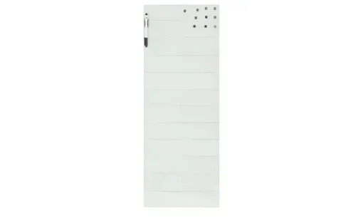 Memoboard 30x80 cm wood weiß | 80 cm, Weiß, holzfarben