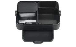 Mepal Bento-Lunchbox "To Go" Take a Break  | Schwarz, 25,5 cm