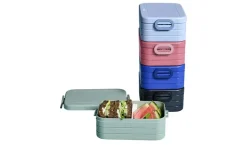 Mepal Bento-Lunchbox "To Go" Take a Break  | Blau, 18,5 cm