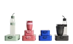 Mepal Bento-Lunchbox "To Go" Take a Break  | Blau, 18,5 cm