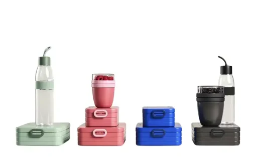Mepal Bento-Lunchbox "To Go" Take a Break  | Blau, 18,5 cm