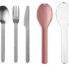 Mepal Besteckset  "To Go" Ellipse | Pink | Höffner