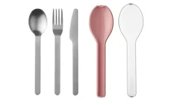 Mepal Besteckset  "To Go" Ellipse | Pink | Höffner