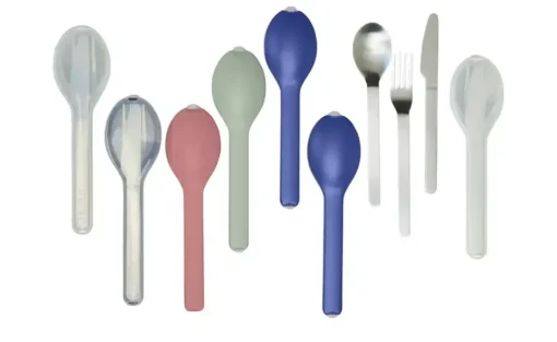 Mepal Besteckset  "To Go" Ellipse | Hellblau | Höffner