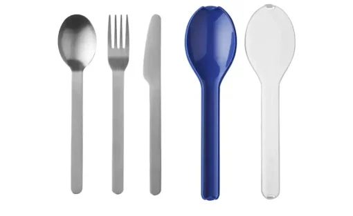 Mepal Besteckset  "To Go" Ellipse | Hellblau | Höffner