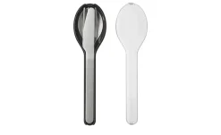 Mepal Besteckset  "To Go" Ellipse | Schwarz | Höffner