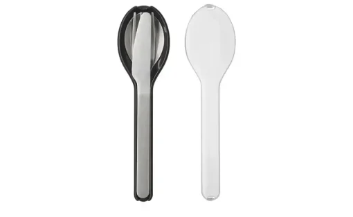 Mepal Besteckset  "To Go" Ellipse | Schwarz | Höffner