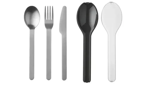 Mepal Besteckset  "To Go" Ellipse | Schwarz | Höffner