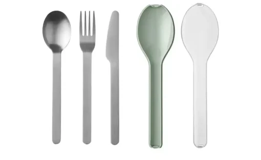 Mepal Besteckset  "To Go" Ellipse | Olivgrün | Höffner