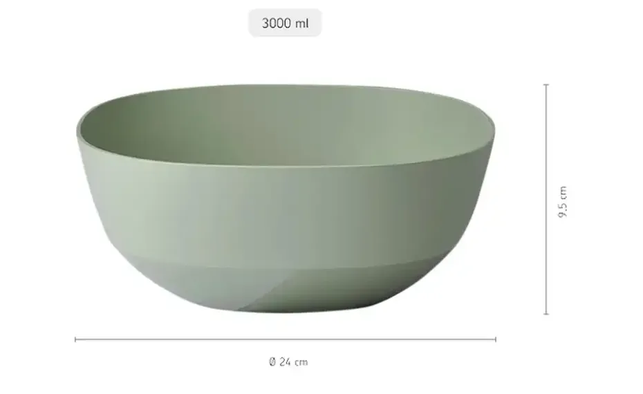 Mepal Servierschale Silueta | Salbeigrün | Höffner