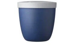 Mepal Snackpot "To Go" Ellipse | Dunkelblau, 10,8 cm
