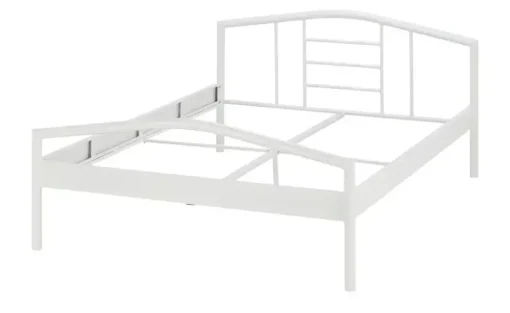 Metallbett Karina | Weiß, 200 cm | Möbel Höffner