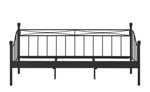 Metallbett-Gestell Luisa | Schwarz | Möbel Höffner