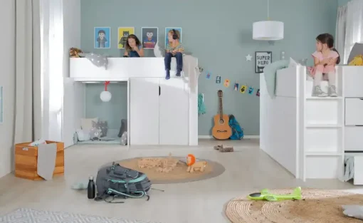 Mia & Mo Hochbett mit Stauraum Tarah | Möbel Höffner