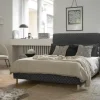 Miuform Polsterbett gemustert Sleepy Luna | Grau