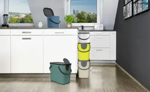 Müllsystem Albula | Weiß, 25 l | Möbel Höffner