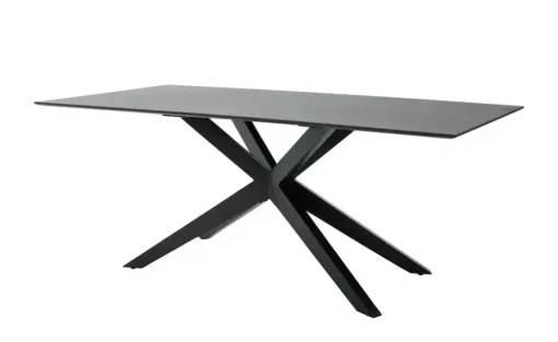Musterring Esstisch Tiama | Eiche, Schwarz, 180 cm