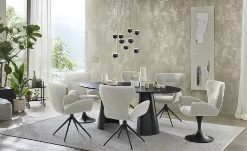 Musterring Esszimmerstuhl JustB! SP150 | Champagner, Boucléstoff
