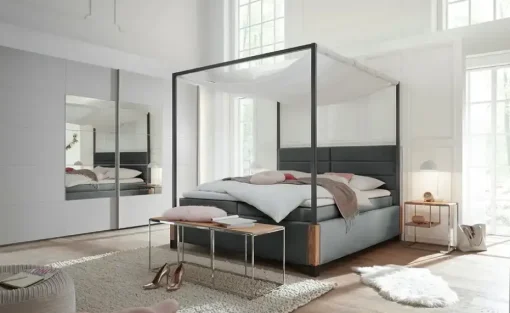 Musterring Himmelbett My Heaven | Anthrazit, H2