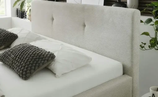 Musterring Polsterbett Delphi Cord | 180 cm, H2 & H3