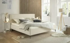 Musterring Polsterbettgestell Elos | Creme, 140 cm