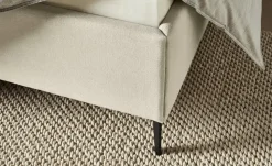 Musterring Polsterbettgestell Elos | Creme, 140 cm
