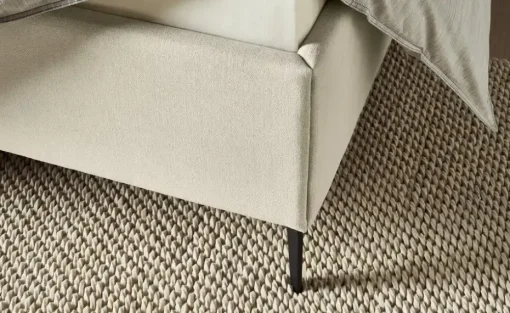 Musterring Polsterbettgestell Elos | Creme, 140 cm
