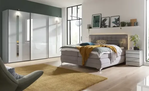 Musterring Schwebetürenschrank, 3-türig Imola W | Schrankhöhe ca, 217 cm