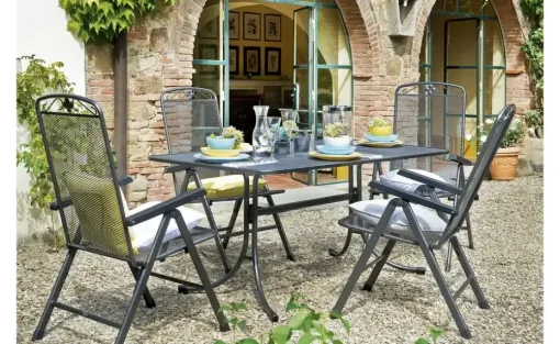 MWH Gartentisch Stahl Savoy | Möbel Höffner