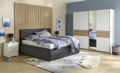 Nachtkommode Codford | Weiß, 3 Stück | Möbel Höffner