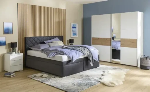 Nachtkommode Codford | Weiß, 3 Stück | Möbel Höffner