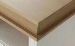 Nachtkommode Massivholz Fehmarn | Weiß, Eiche | Höffner