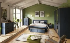 Nachtkommode Toneo | Blau | Möbel Höffner