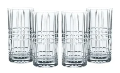 Nachtmann Longdrinkglas 4er Set Square | Longdrinkglas