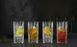 Nachtmann Longdrinkglas 4er Set Square | Longdrinkglas