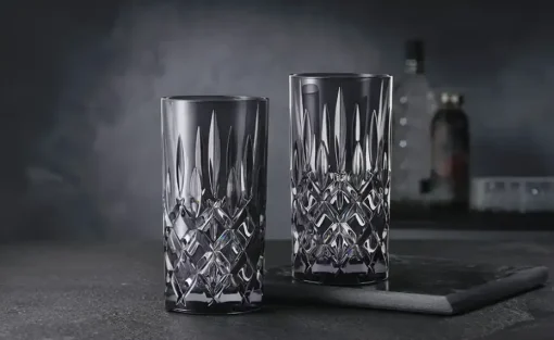 Nachtmann Longdrinkgläser  2er Set Noblesse | Grau